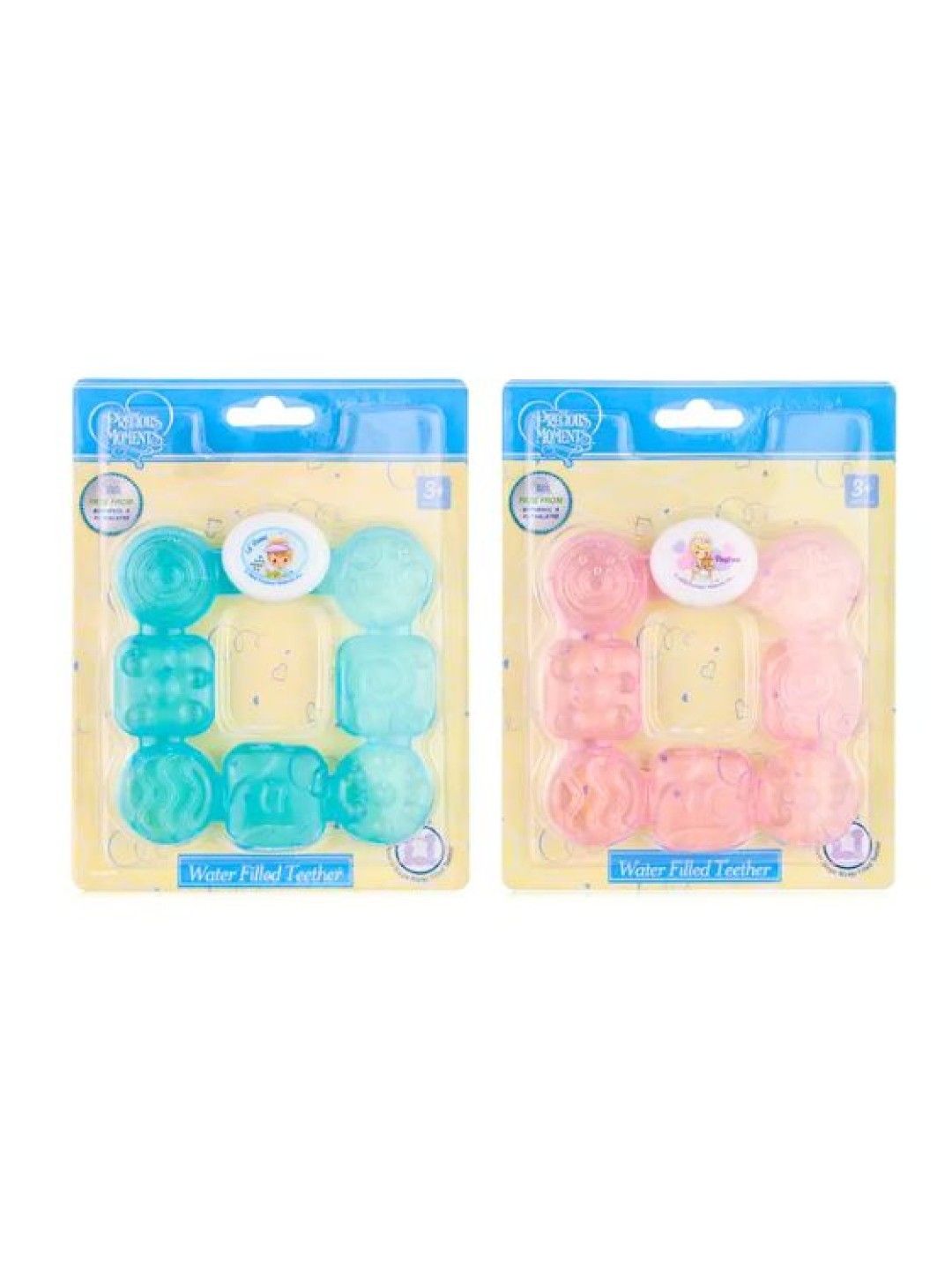 Precious Moments Silicone Purified Water Filled Teether (Pink- Image 3)