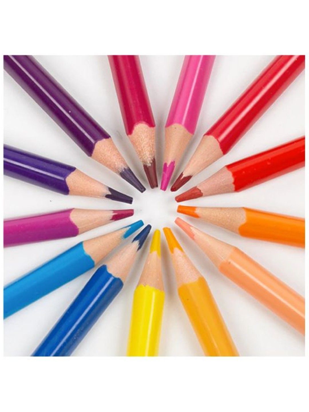 Y-PLUS+ WE-TRI Erasable Color Pencils (24 Colors) (No Color- Image 2)