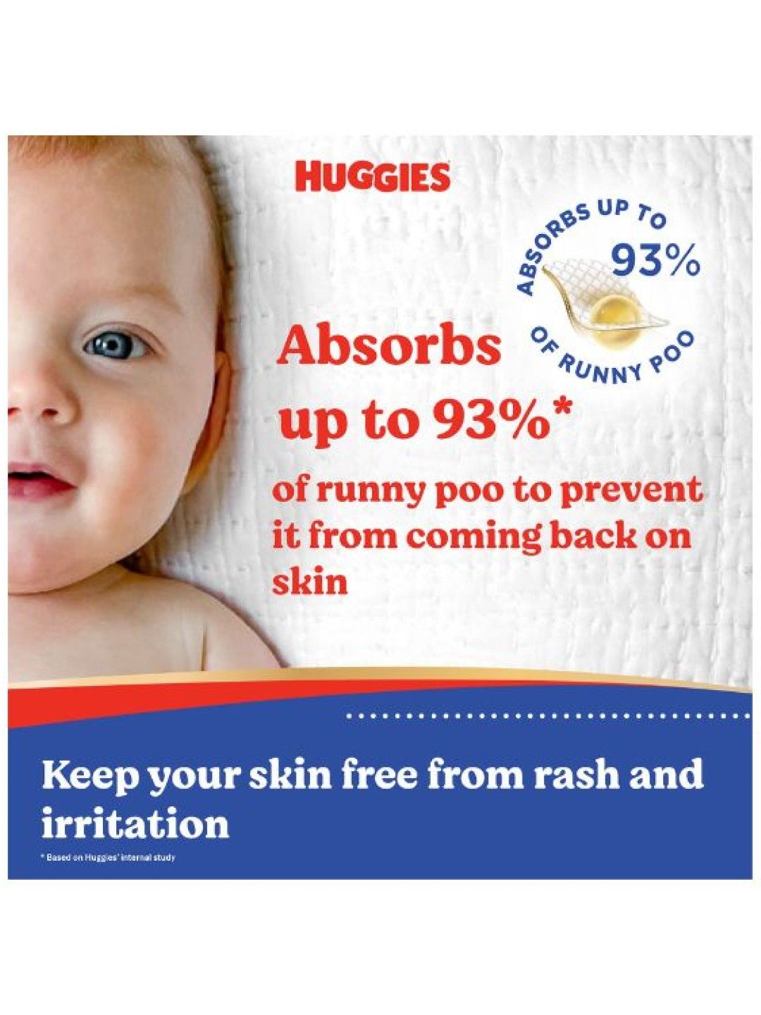 Huggies Skin Perfect Diaper - Small (38 pcs) (No Color- Image 3)