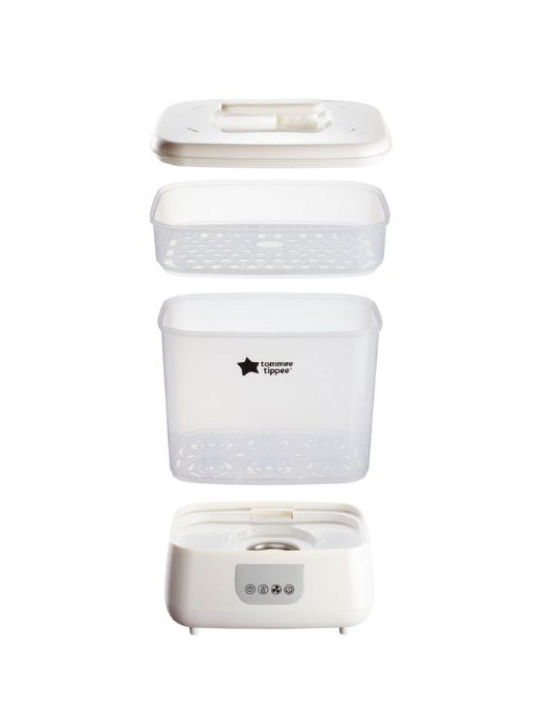 Tommee Tippee Sterilizer & Dryer w/ 2 HEPA Filters (White- Image 2)