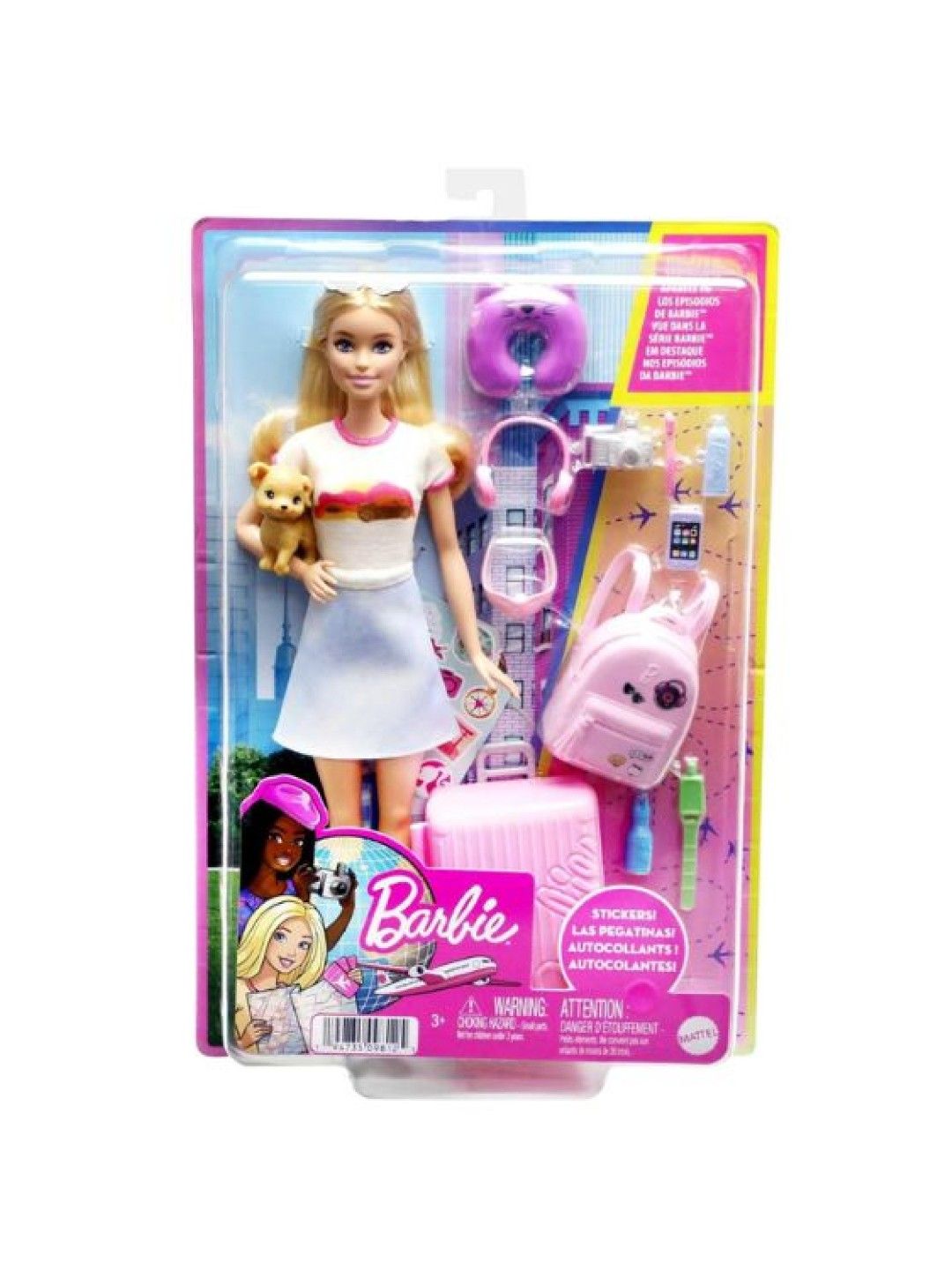 Barbie Malibu Roberts Doll Travel Set (No Color- Image 4)