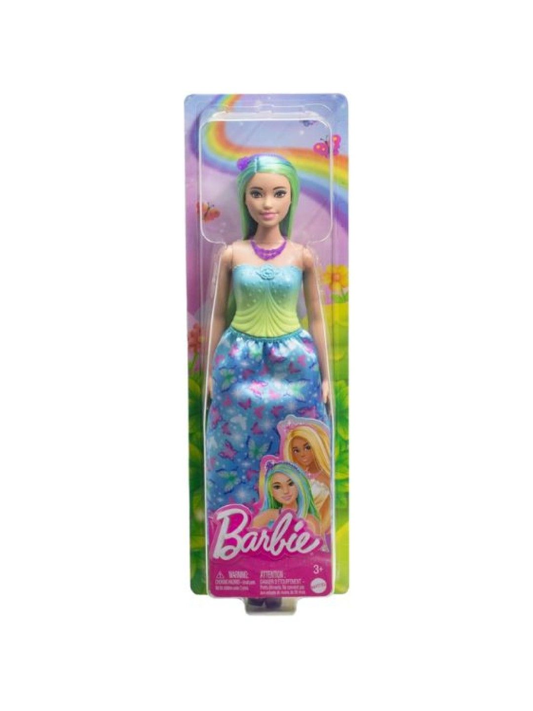 Barbie Royal Doll With Blue-Highlighted Hair (No Color- Image 4)