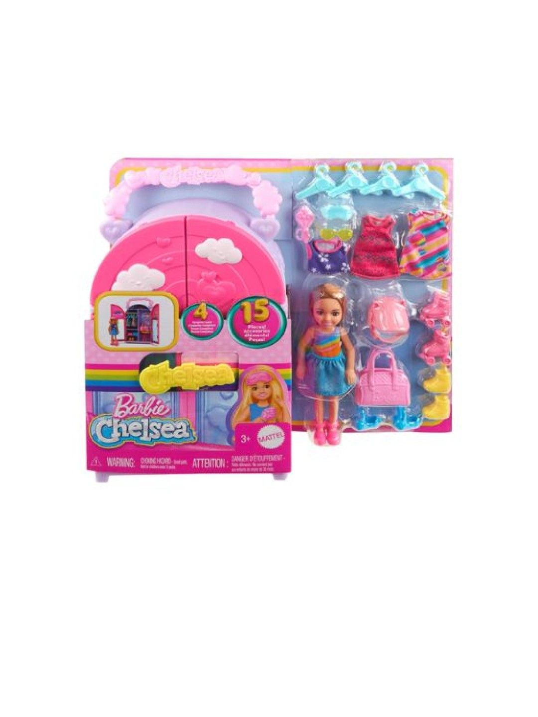 Barbie Chelsea Doll & Closet Toy Playset (No Color- Image 4)