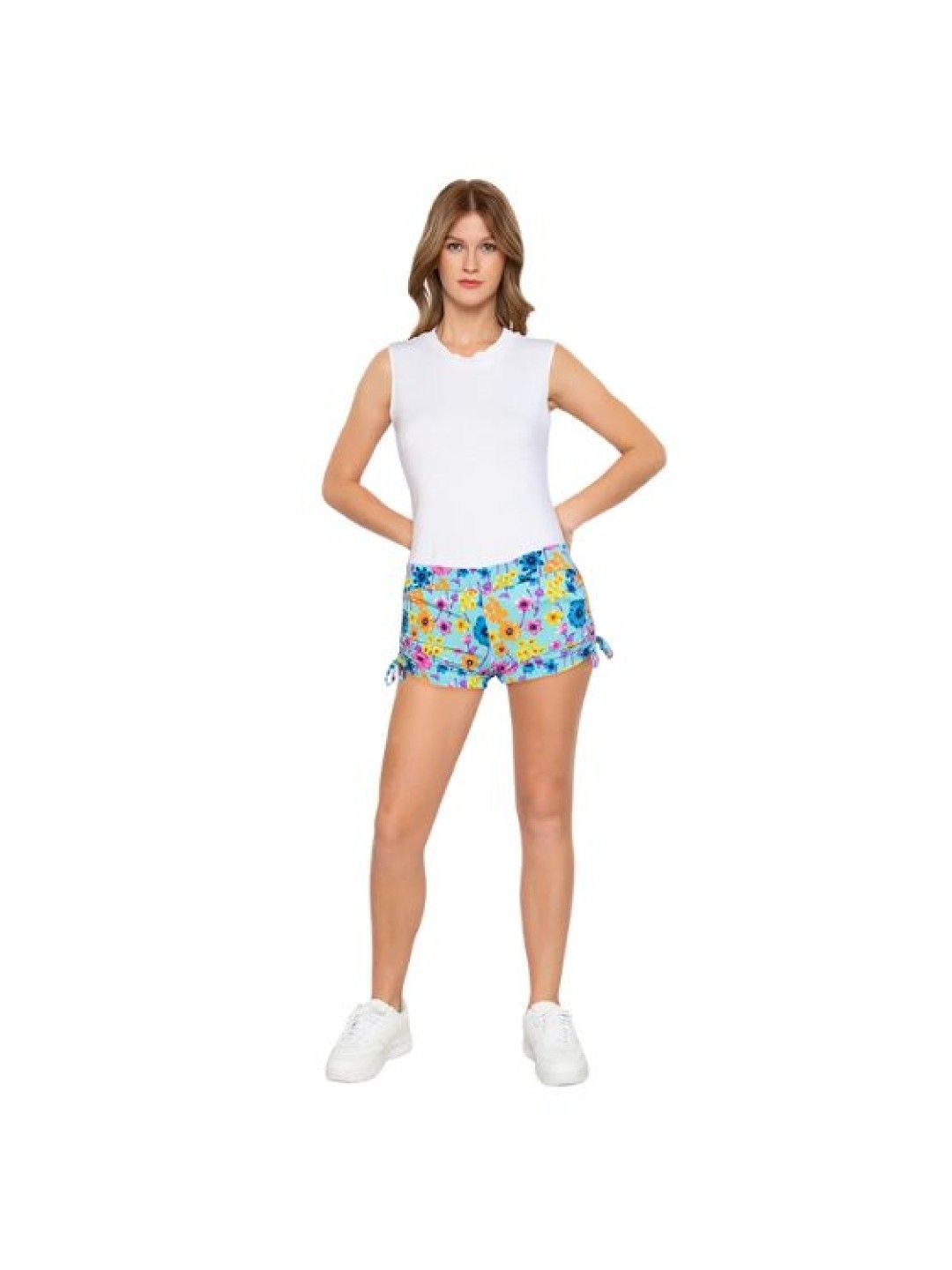 eska Carlie Boyleg Booty Shorts (Green- Image 4)