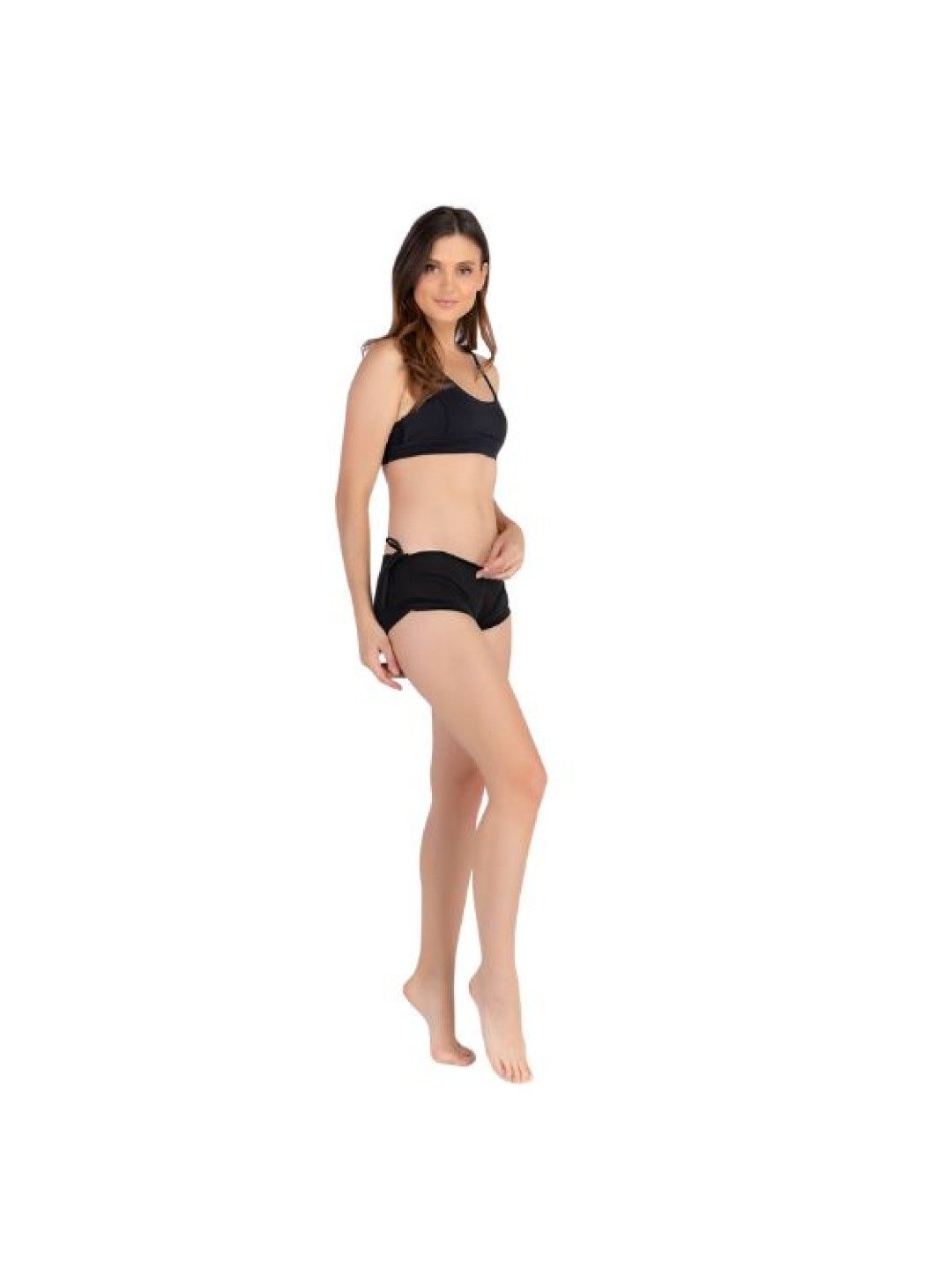 eska Hally Boyleg Booty Shorts (Black- Image 4)