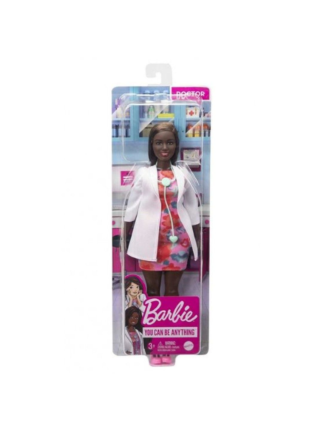 Barbie Core Career Doll - Doctor Doll (No Color- Image 4)
