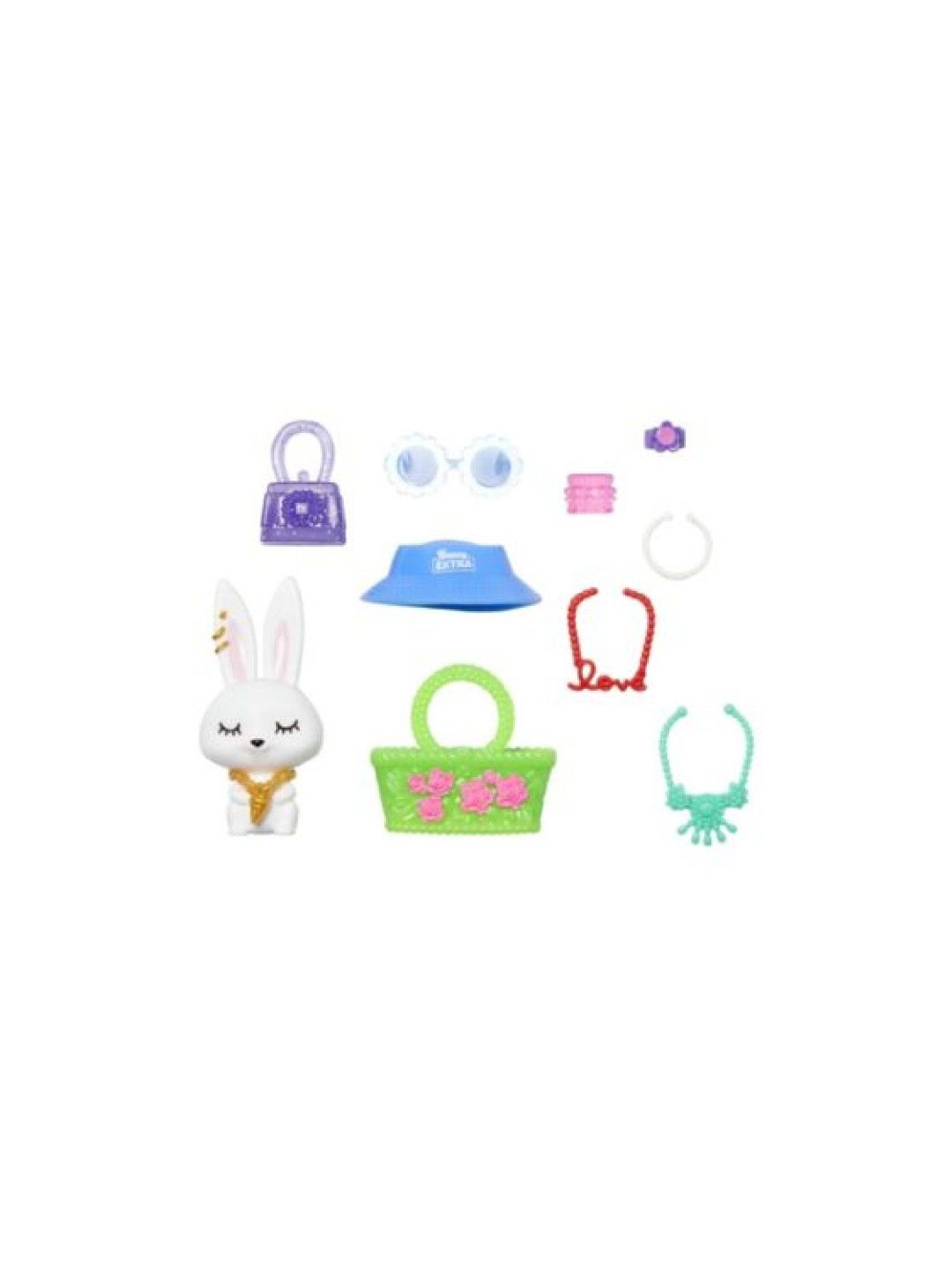 Barbie Extra Doll With Pet Bunny (No Color- Image 2)