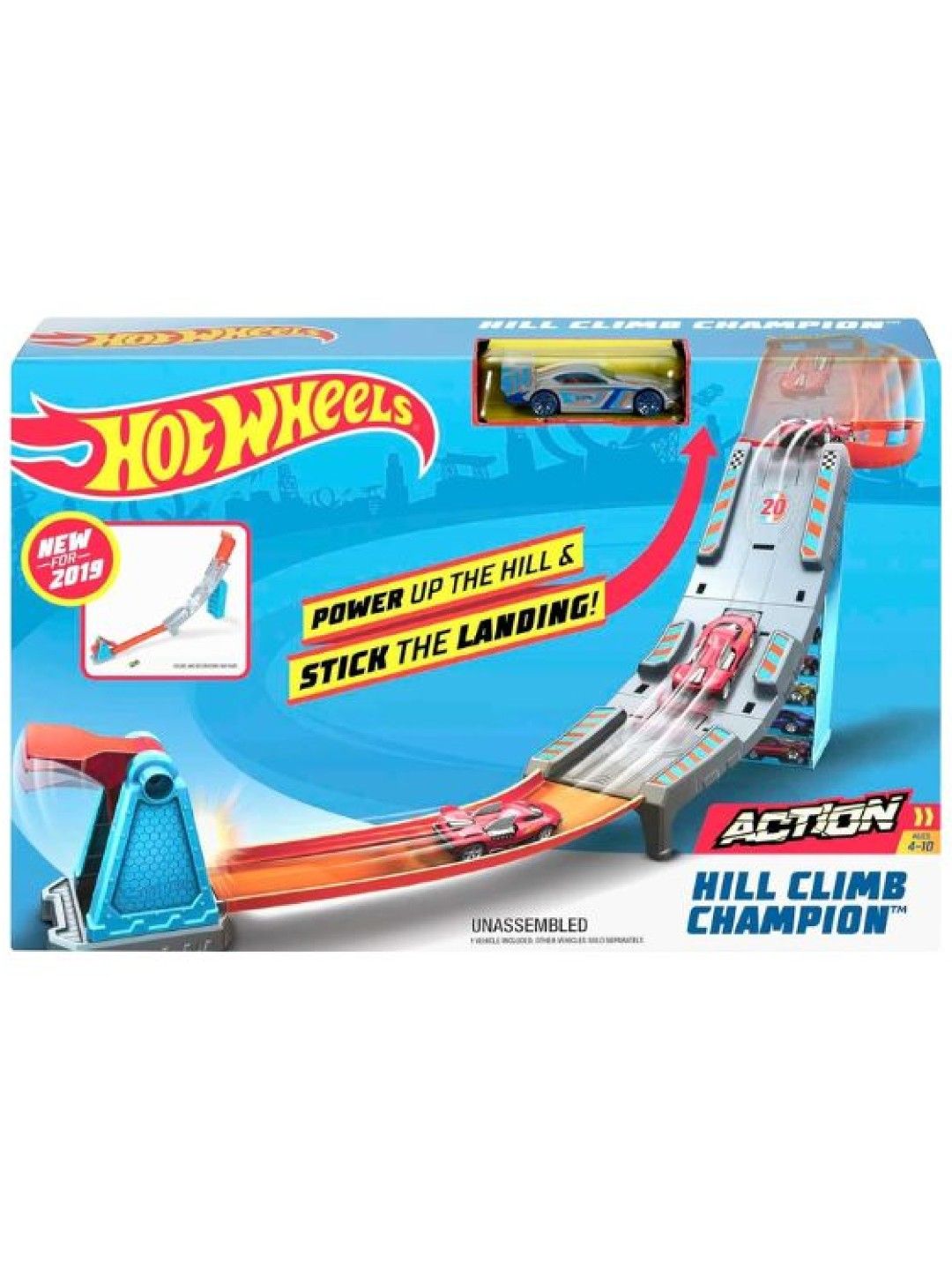 Hot Wheels Hill Climb Champion Playset (No Color- Image 4)