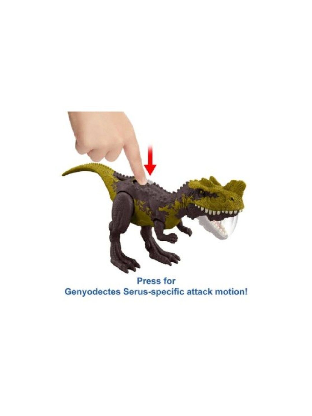Jurassic World Strike Attack Genyodectes Serus (No Color- Image 4)