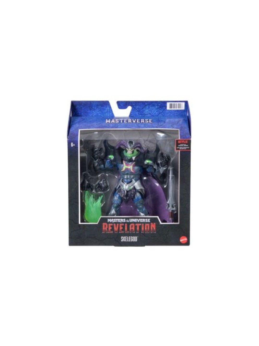 Masters of the Universe Masterverse Revelation Oversized Skelegod Skeletor Figure (No Color- Image 4)
