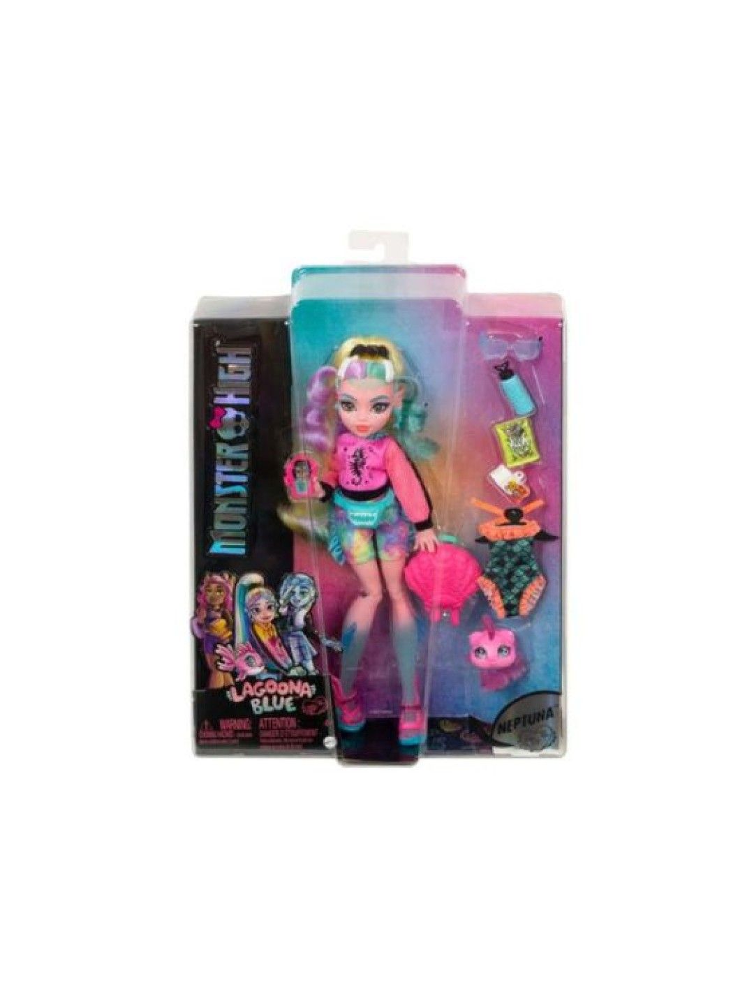 Monster High Lagoona Blue Doll With Pet And Accessories (No Color- Image 4)