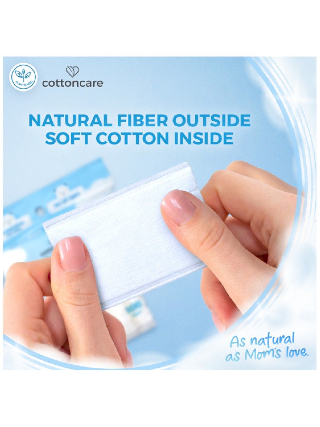 Cotton Central™ Cottoncare™ Premium Baby Cotton Pads (100 pads) (No Color- Image 2)