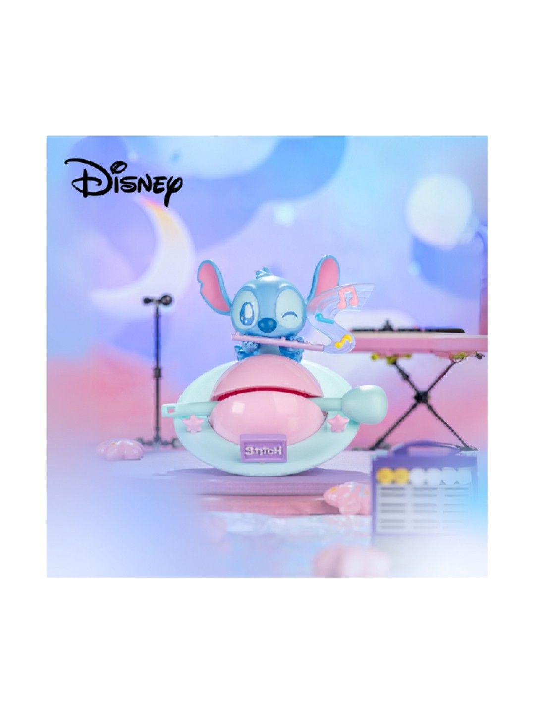 Disney Original Stitch Lock Lock Fun Blind Box Toy Collection (No Color- Image 4)