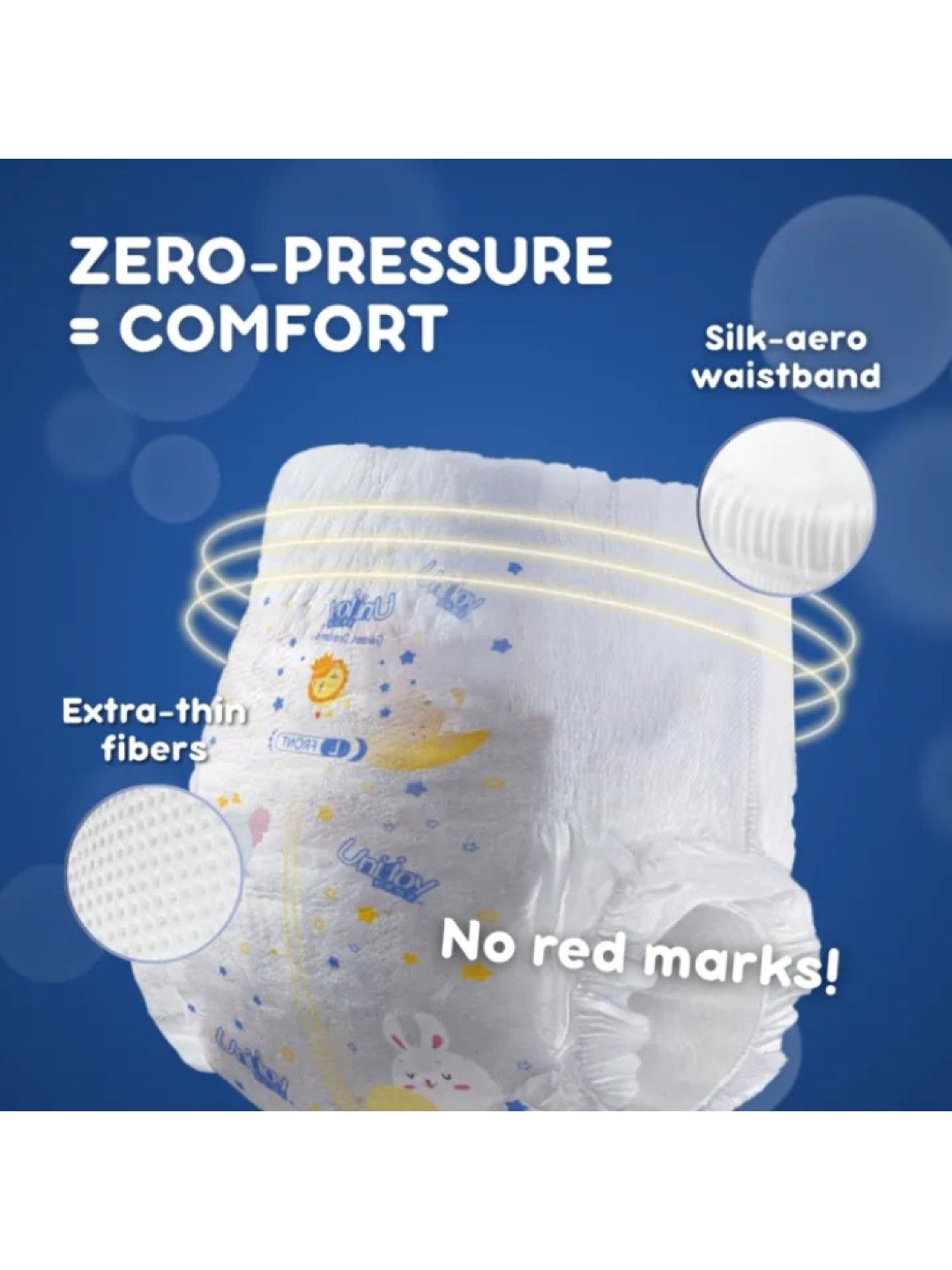 Unijoy Sweet Dreams Diaper Pants XXL - Jumbo (No Color- Image 2)