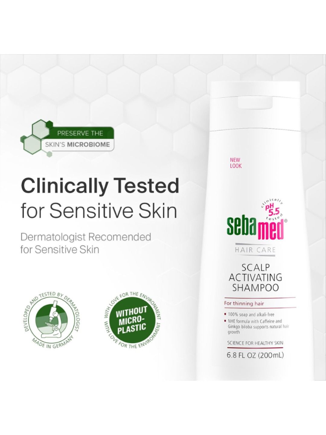 Sebamed Hair Care Anti-Hairloss Shampoo 200ml (No Color- Image 2)