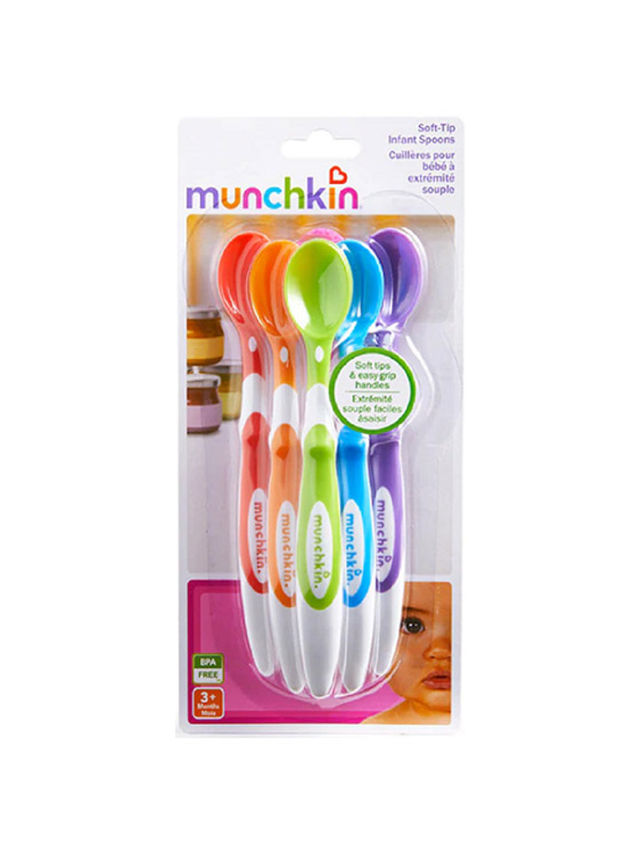 Munchkin Soft Tip Infant Spoon (Pack of 6)
