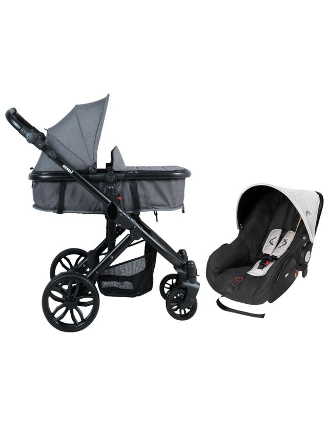 Looping Sydney Stroller with Carseat (TS)- Black/Grey