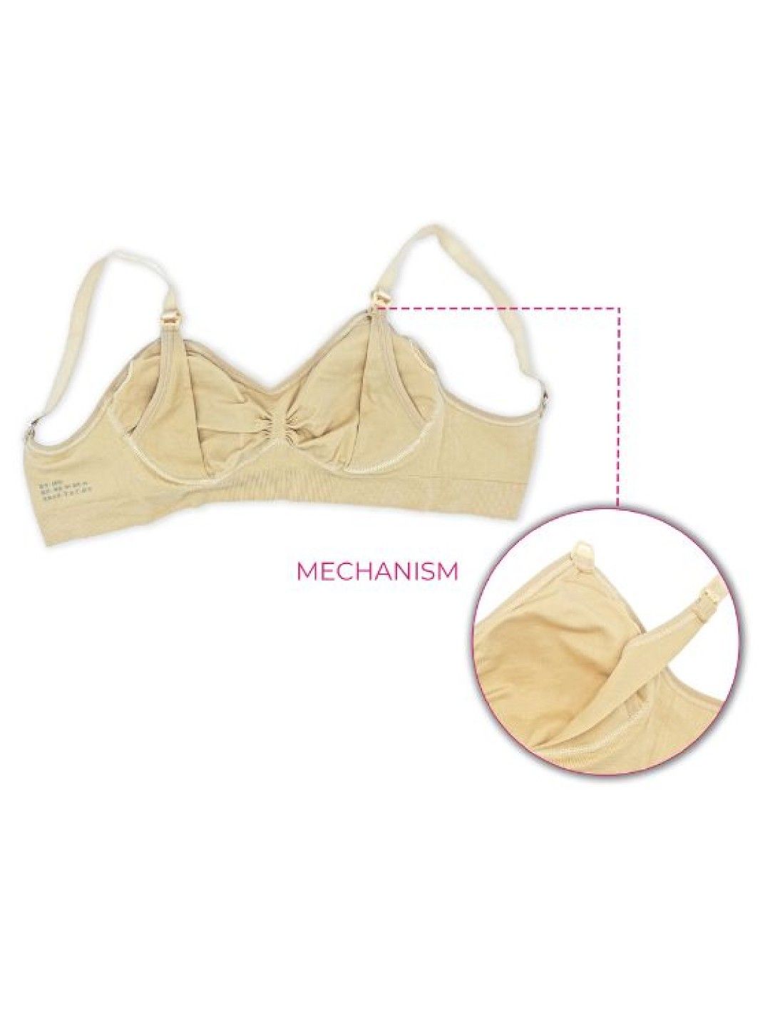 Intimate Forever Nursing Bra (Nude- Image 3)