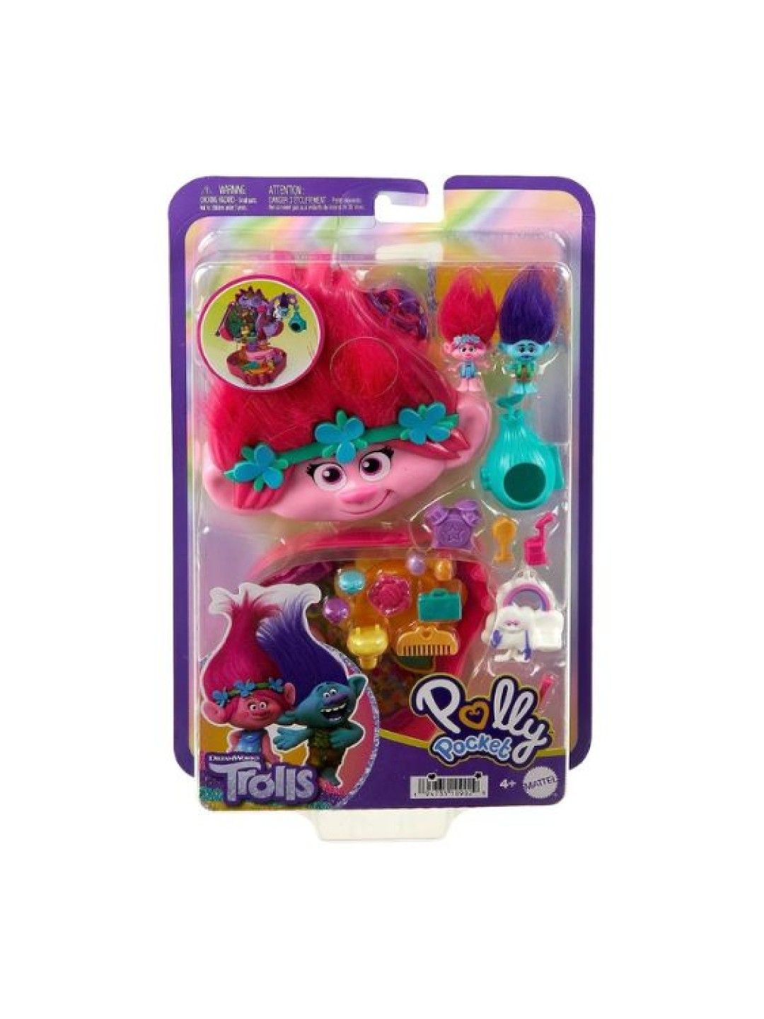 Polly Pocket Trolls Compact (No Color- Image 4)