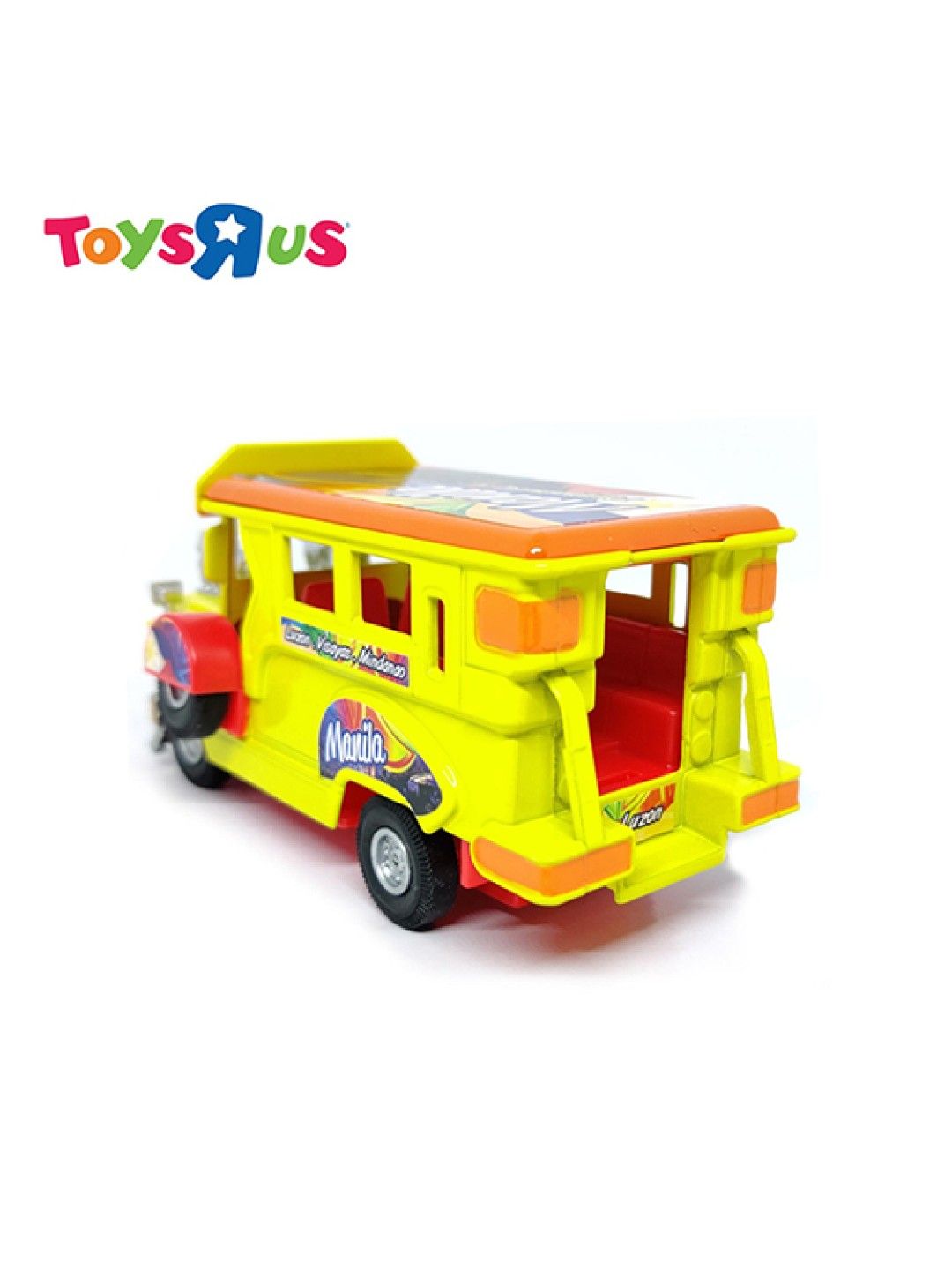 Toys R Us Philippine Jeepney 5 inch Die-cast Pull Back Action Vehicle - Yellow (No Color- Image 2)