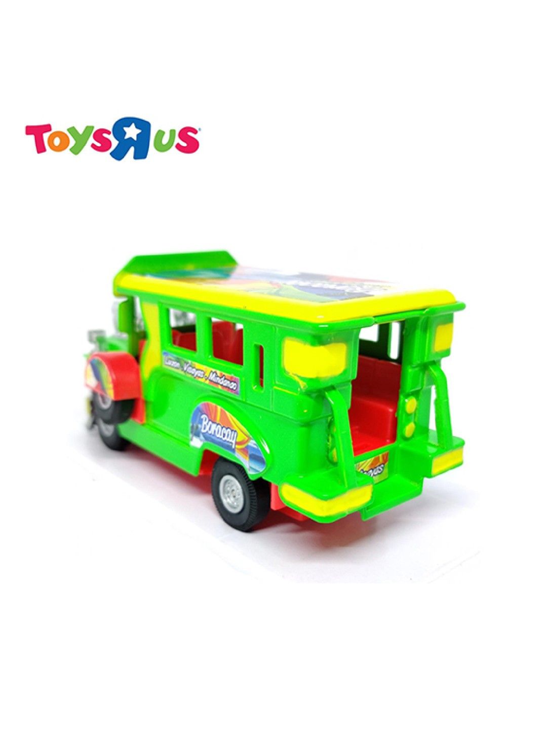 Toys R Us Philippine Jeepney 5 inch Die-cast Pull Back Action Vehicle - Green (No Color- Image 2)
