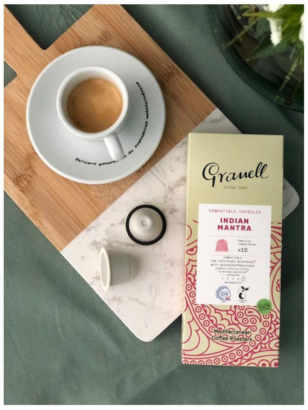 Granell Pure Origin India Nespresso Capsule Replacement Compostable (No Color- Image 3)