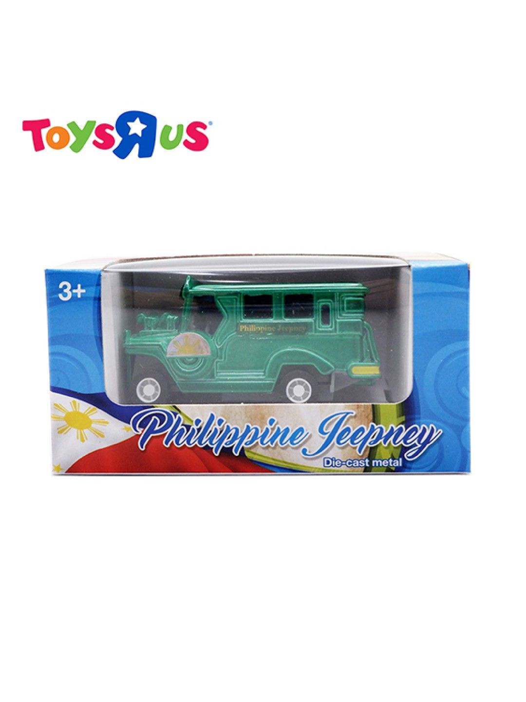 Toys R Us Philippine Jeepney 3-inch Die Cast - Green (No Color- Image 1)
