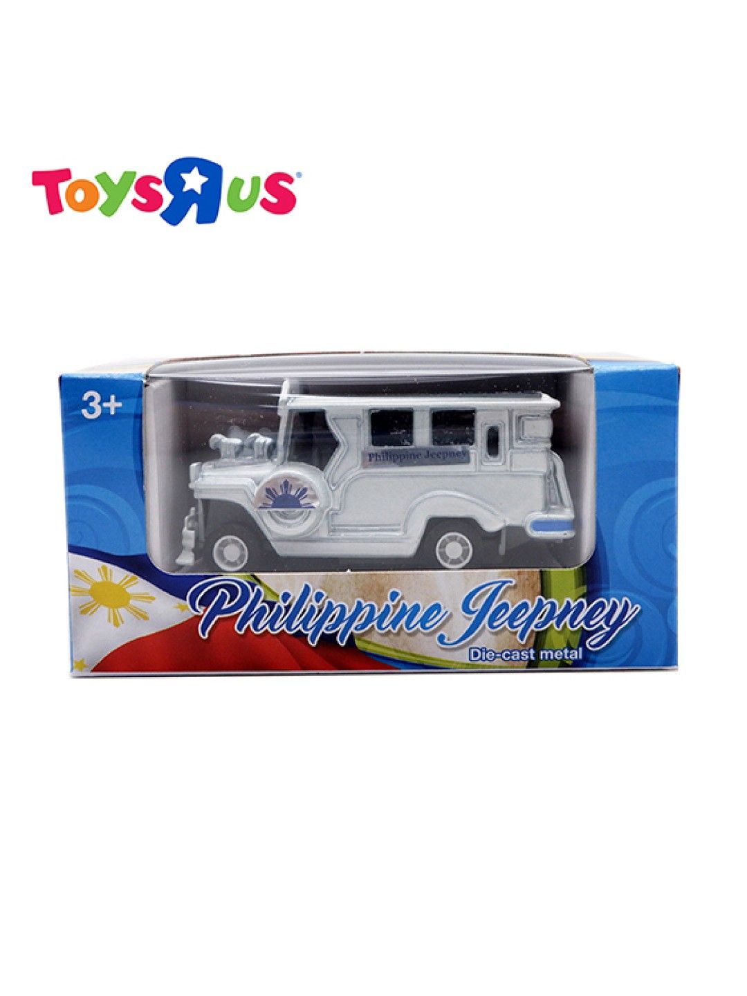 Toys R Us Philippine Jeepney 3-inch Die Cast - White (No Color- Image 1)