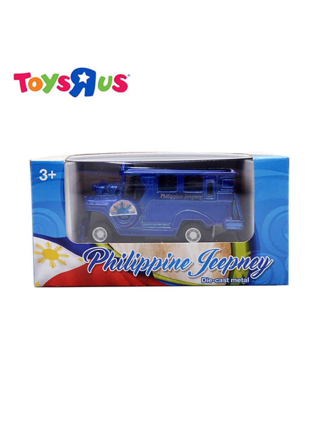 Toys R Us Philippine Jeepney 3-inch Die Cast - Blue (No Color- Image 1)