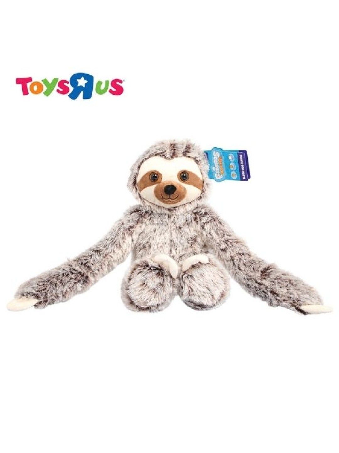 Toys R Us Friends For Life Plush Toy - Sloth Hug-Hands (Gray) (No Color- Image 1)