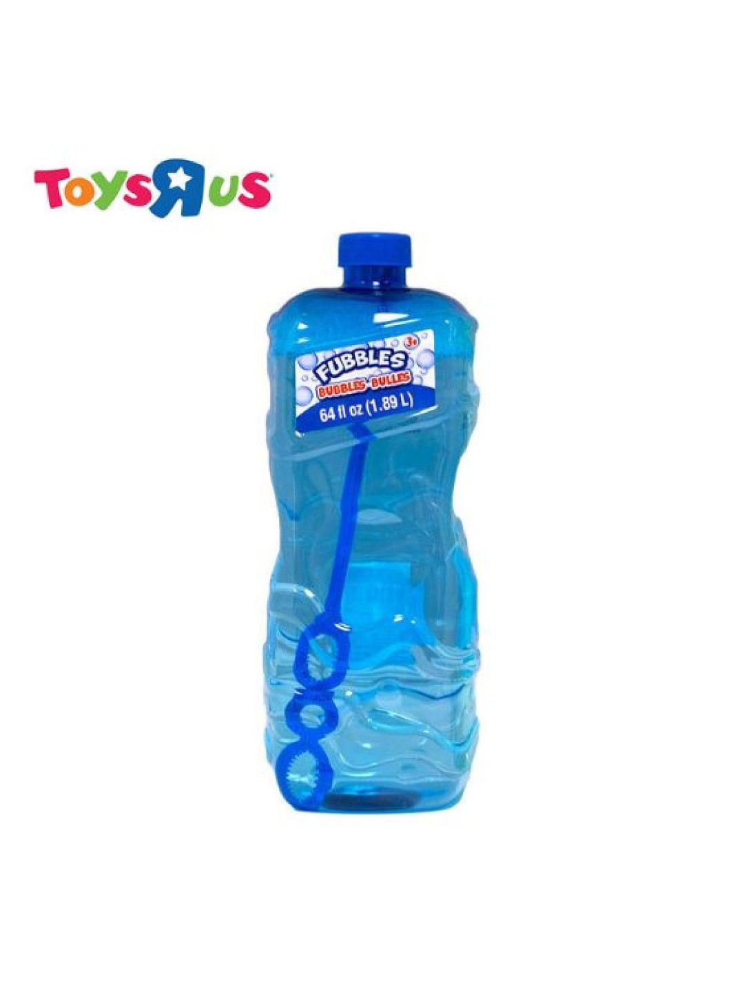 Toys R Us Fubbles 64oz Bubble Solution (Blue- Image 1)