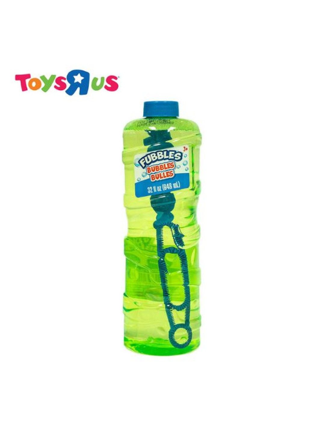 Toys R Us Fubbles 32oz Bubble Solution (Green- Image 1)
