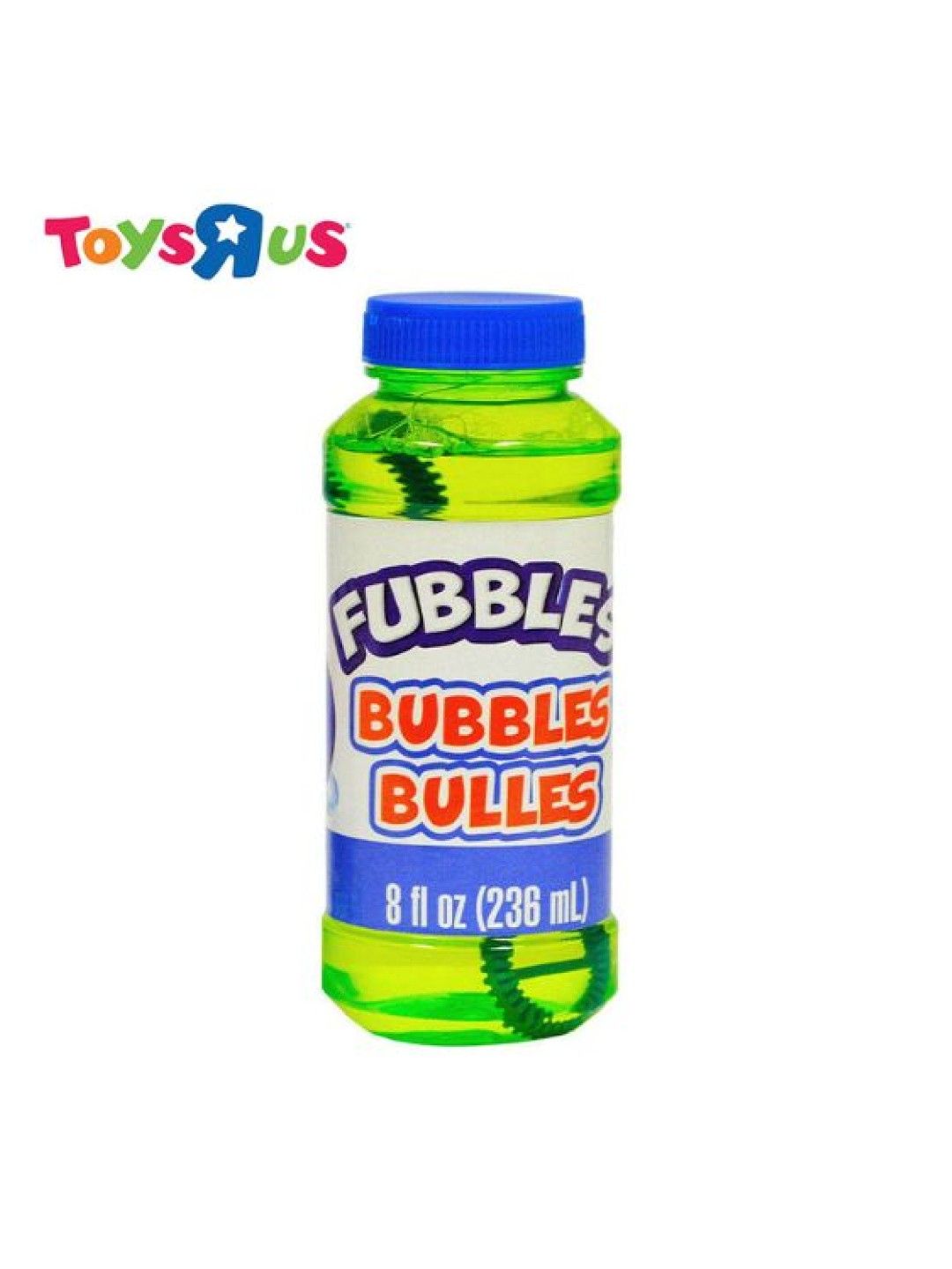 Toys R Us Fubbles 8oz Bubbles Solution (Green- Image 1)
