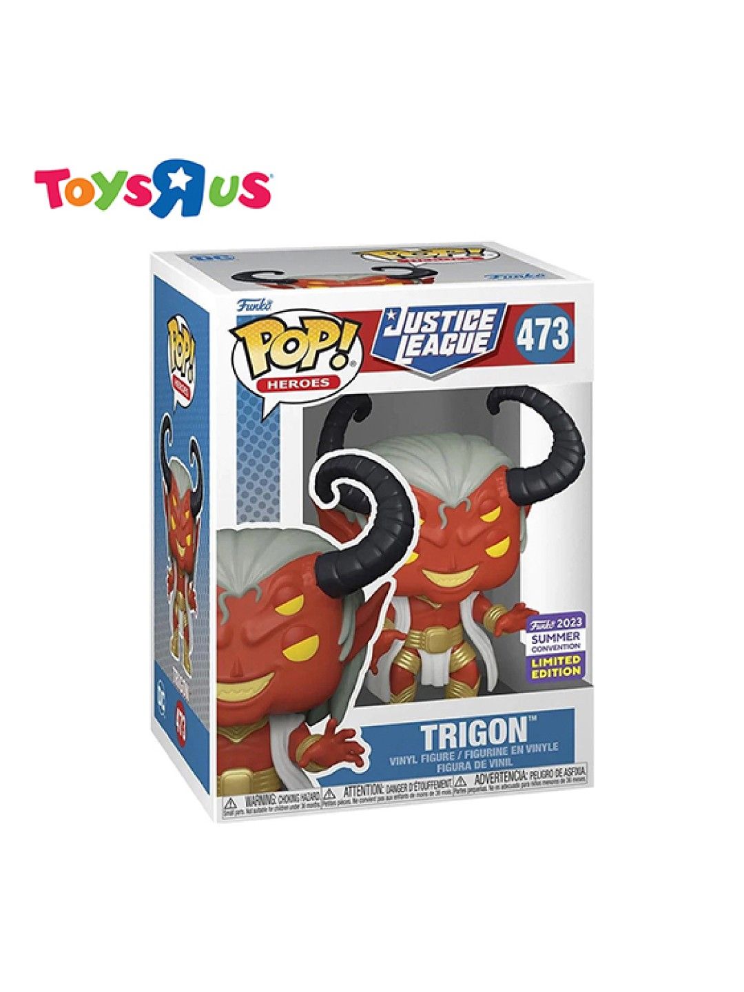 Toys R Us Funko Pop! Justice League - Trigon #473 (No Color- Image 2)