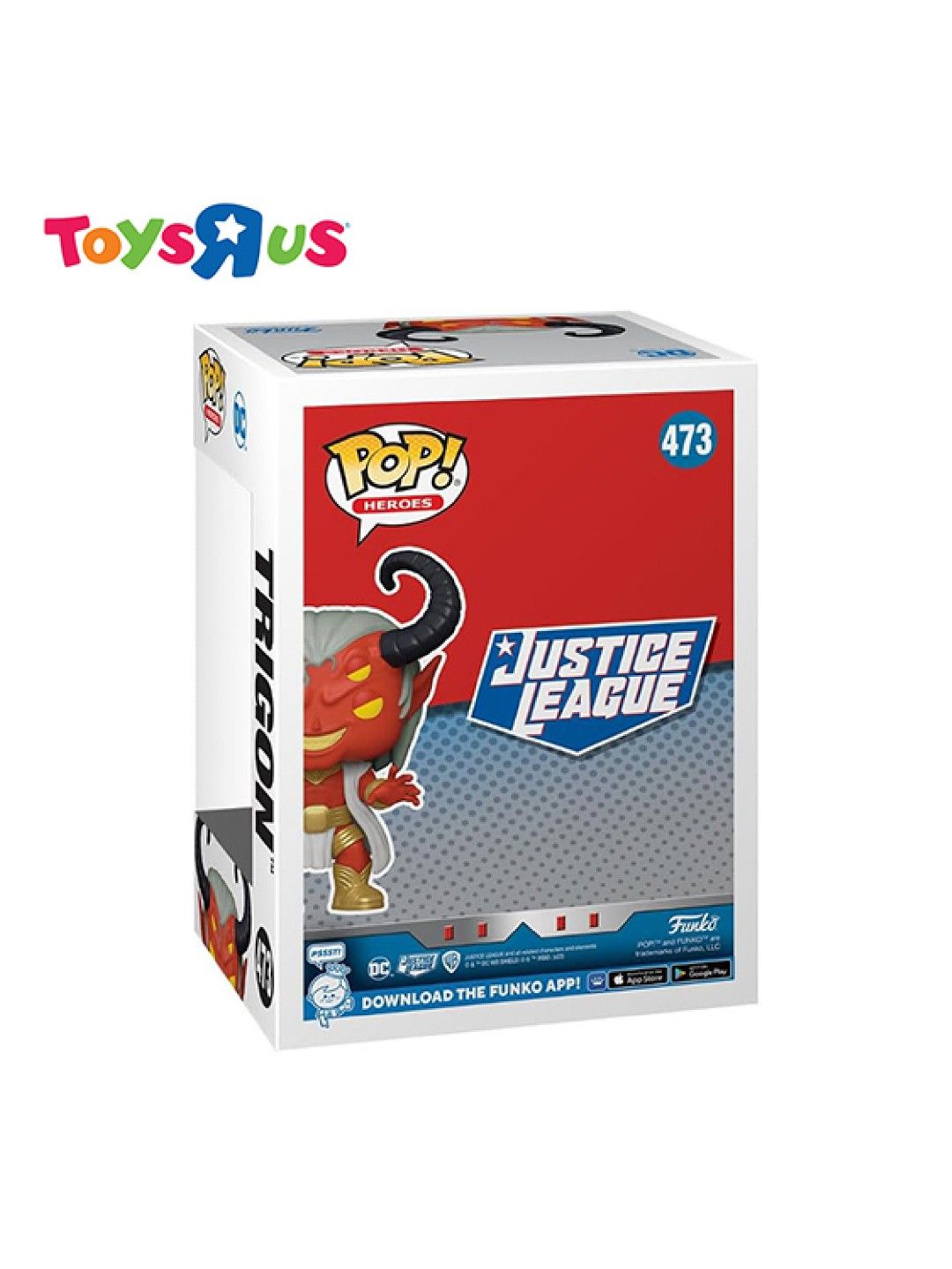 Toys R Us Funko Pop! Justice League - Trigon #473 (No Color- Image 3)