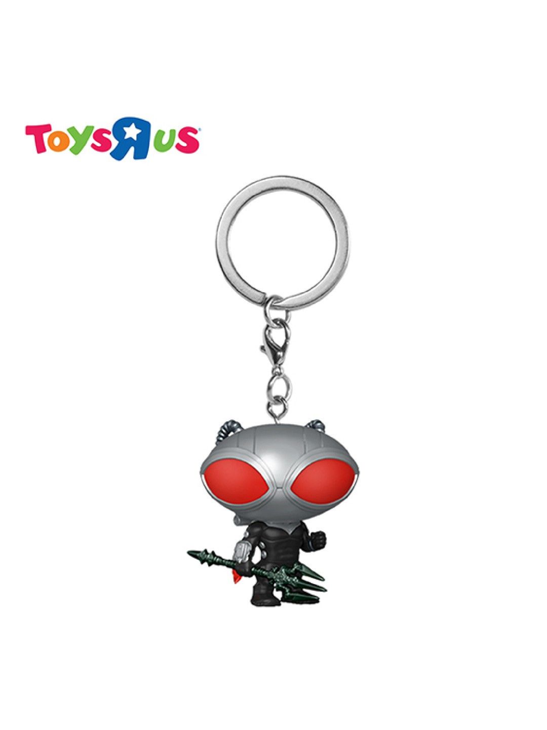 Toys R Us Pocket Pop! Keychain: Aquaman and the Lost Kingdom Black Manta (No Color- Image 1)
