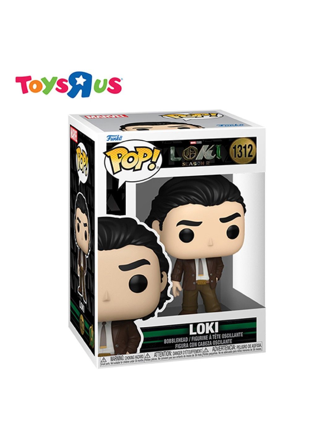 Toys R Us Funko Pop! Loki Season 2 - Loki #1312 (No Color- Image 2)