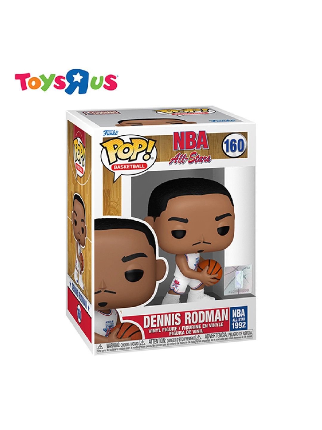Toys R Us Funko Pop! NBA All-Stars - Dennis Rodman #160 (No Color- Image 2)