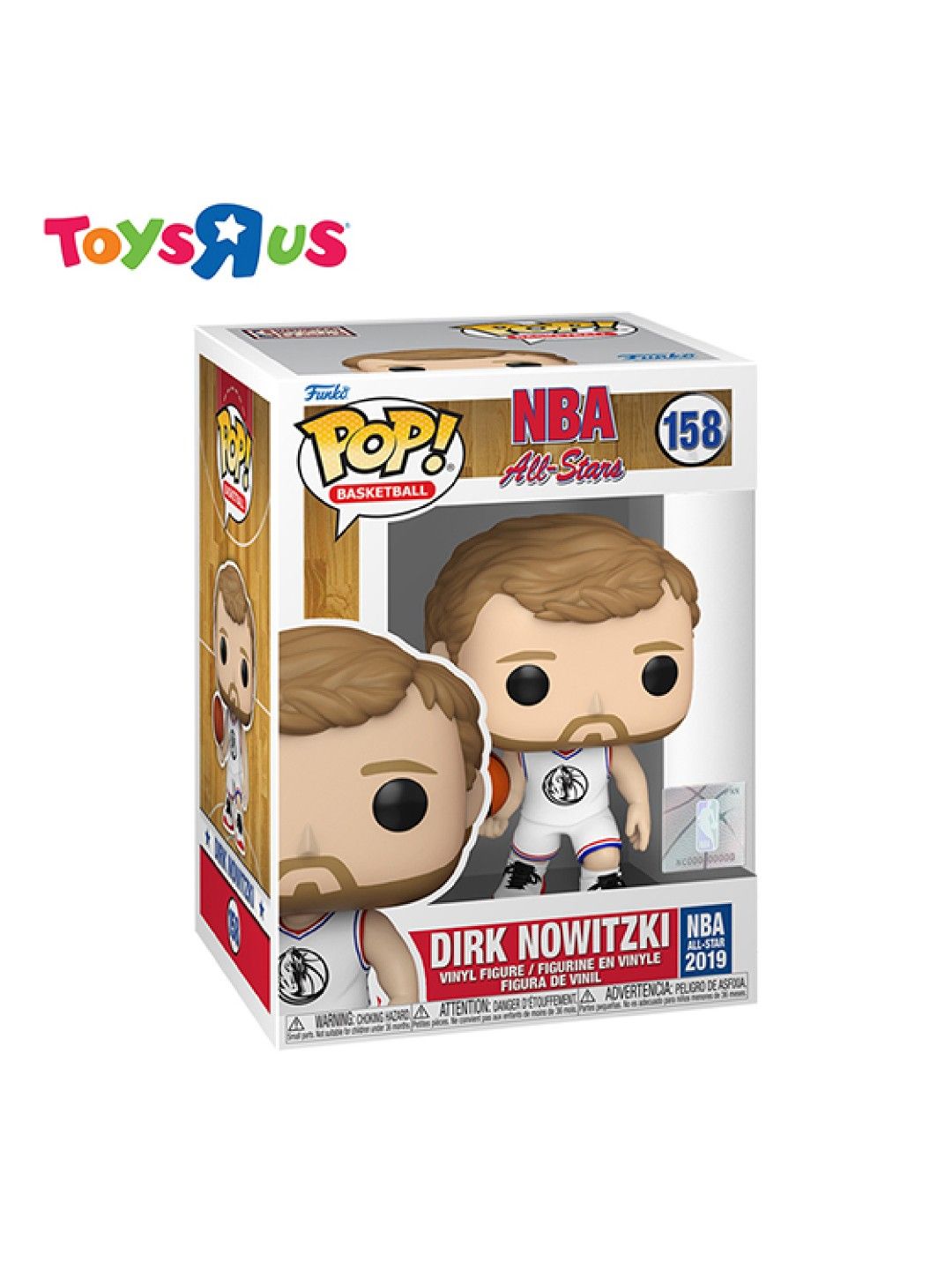 Toys R Us Funko Pop! NBA All-Stars - Dirk Nowitzki #158 (No Color- Image 2)