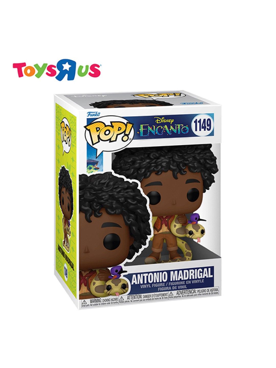 Toys R Us Funko Pop! Disney Encanto - Antonio Madrigal #1149 (No Color- Image 2)