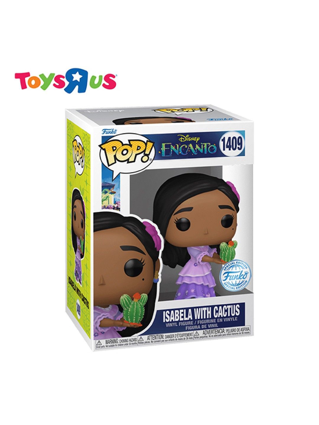 Toys R Us Funko Pop! Disney Encanto - Isabela with Cactus #1409 (No Color- Image 2)