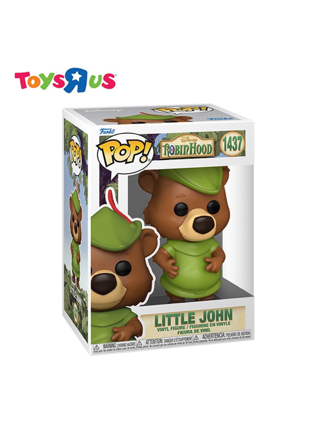 Toys R Us Funko Pop! Disney Robin Hood - Little John #1437 (No Color- Image 2)