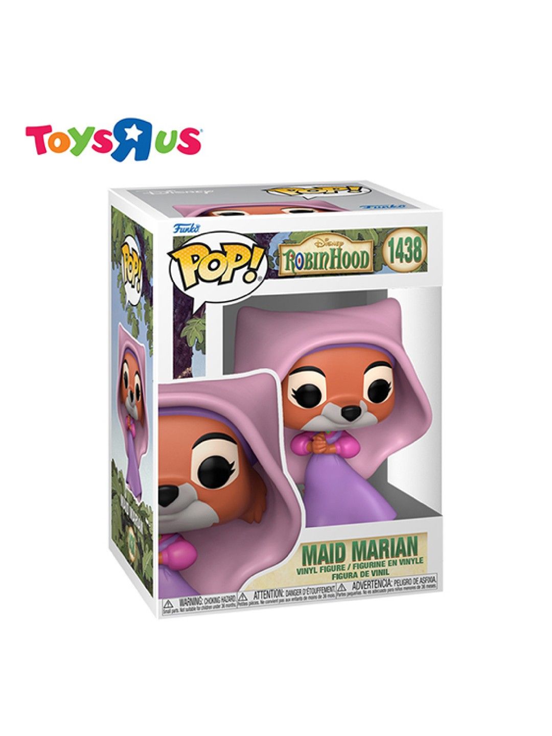 Toys R Us Funko Pop! Disney Robin Hood - Maid Marian #1438 (No Color- Image 2)