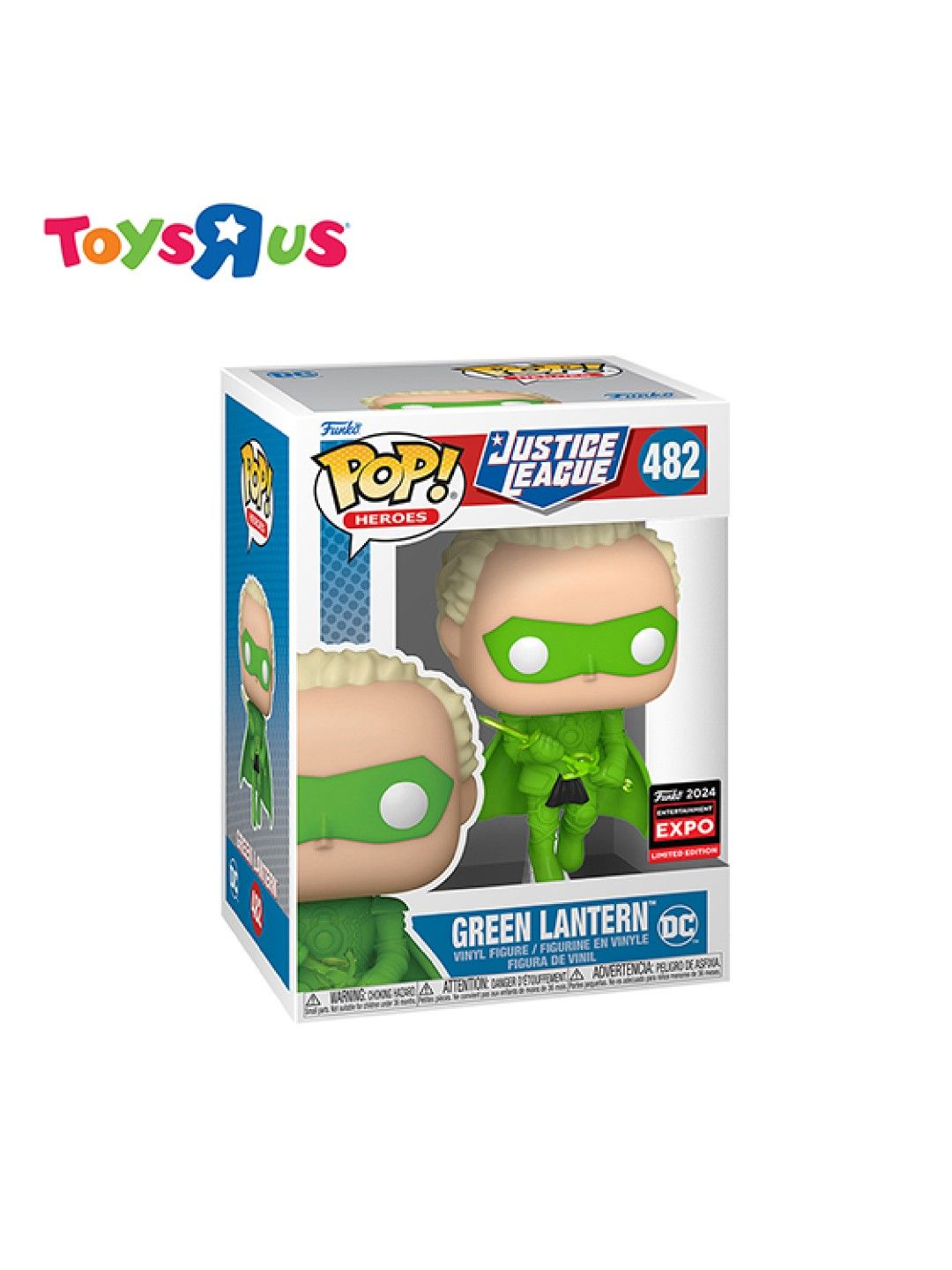 Toys R Us Funko Pop! Justice League - Green Lantern #482 (PopCon 2024) (No Color- Image 2)