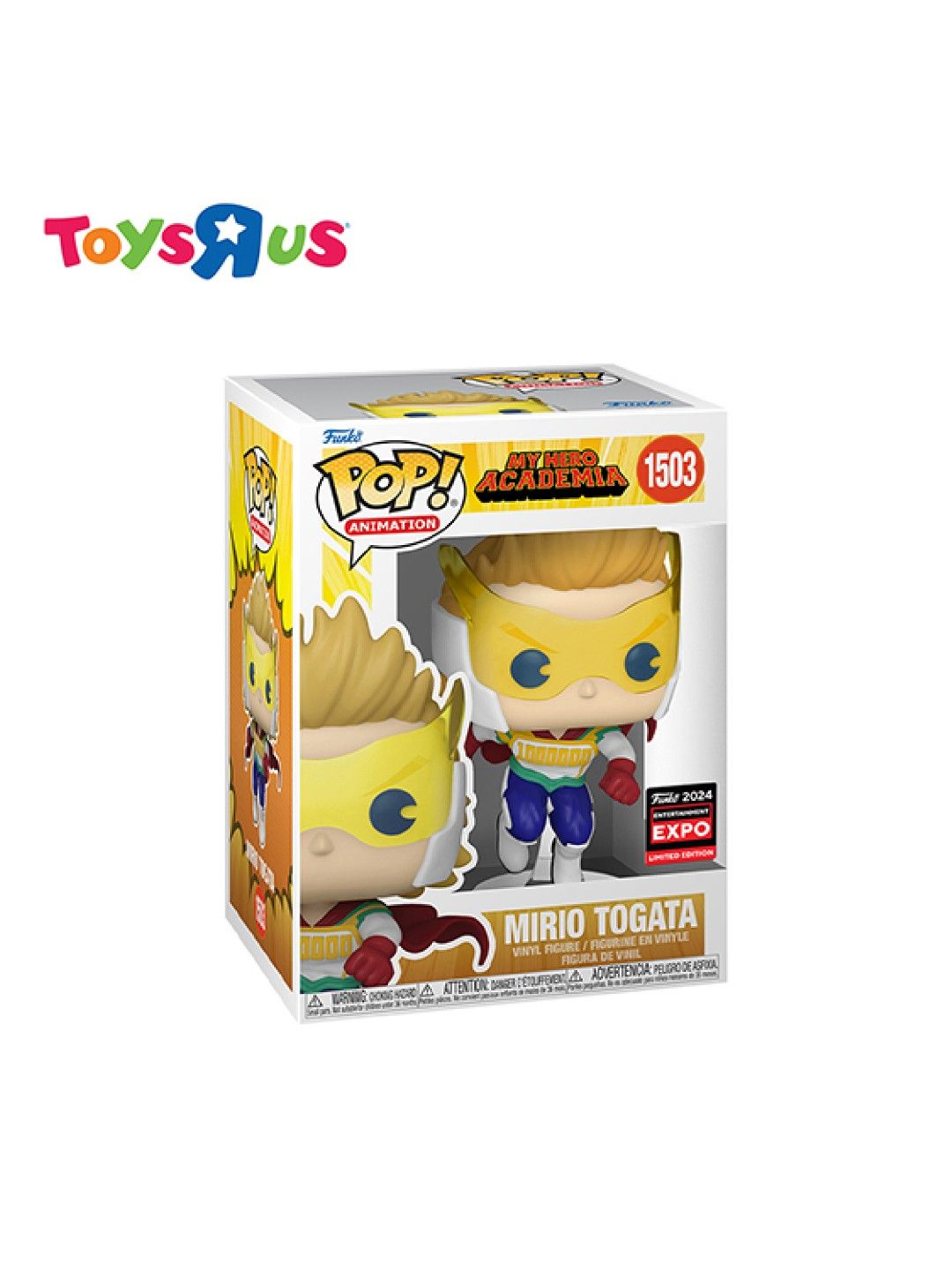 Toys R Us Funko Pop! My Hero Academia - Mirio Togata #1503 (PopCon 2024) (No Color- Image 2)