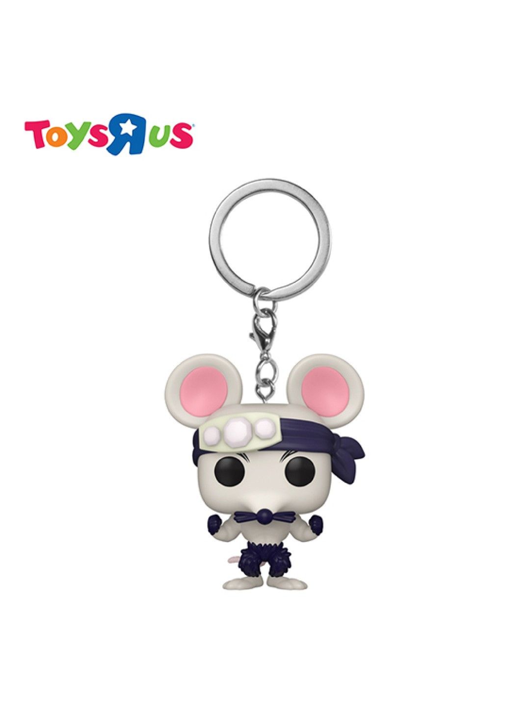Toys R Us Pocket Pop! Keychain: Demon Slayer Kimetsu No Yaiba - Muscle Mouse (No Color- Image 1)