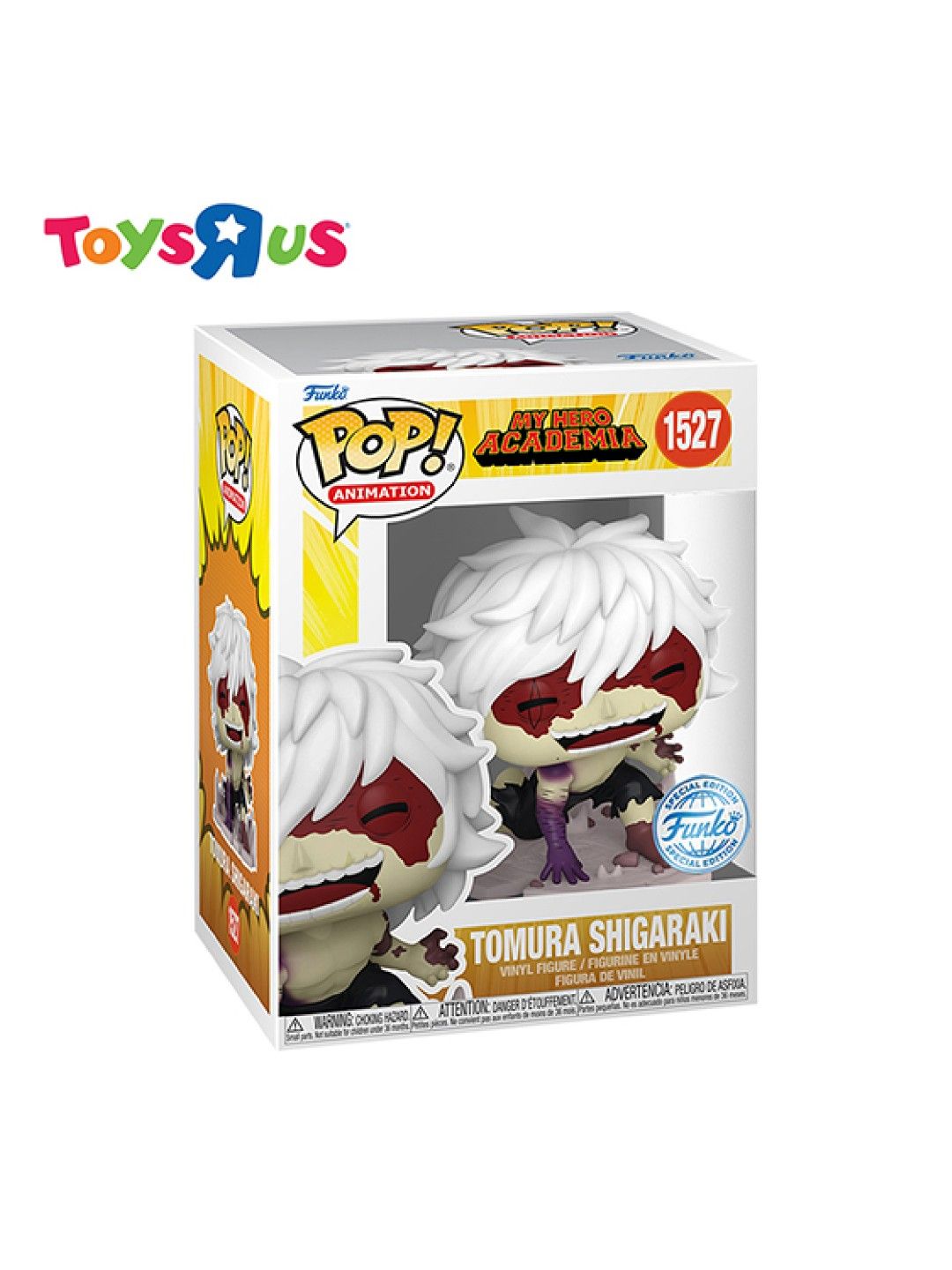 Toys R Us Funko Pop! My Hero Academia - Tomura Shigaraki #1527 (No Color- Image 2)