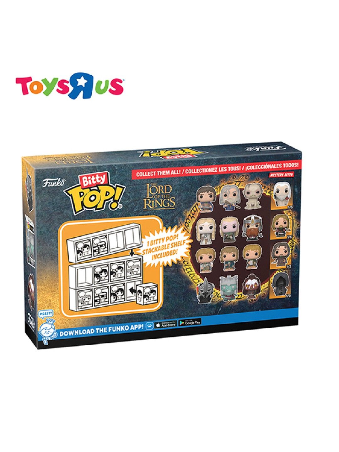 Toys R Us Funko Pop Bitty Pop! The Lord of The Rings 4 Pack (Witch King) (No Color- Image 2)