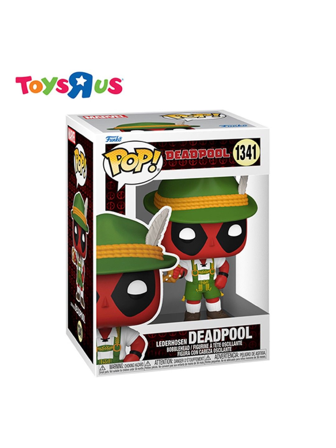 Toys R Us Funko Pop! Marvel Deadpool - Lederhosen Deadpool #1341 (No Color- Image 2)