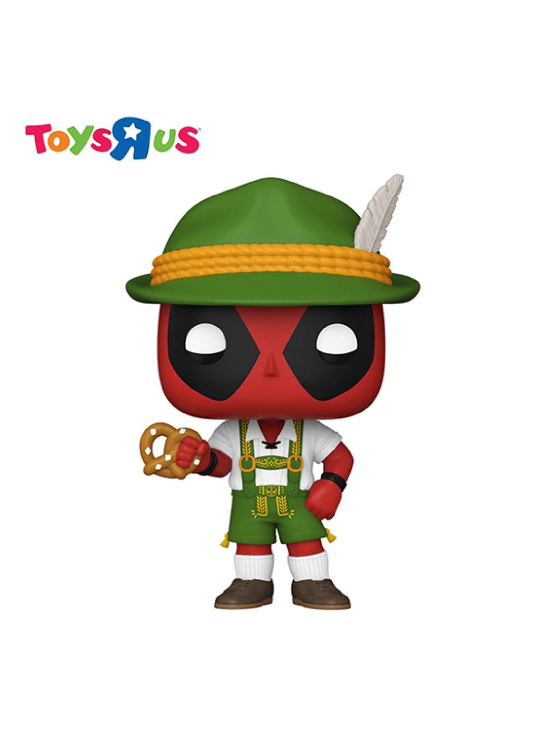 Toys R Us Funko Pop! Marvel Deadpool - Lederhosen Deadpool #1341 (No Color- Image 1)